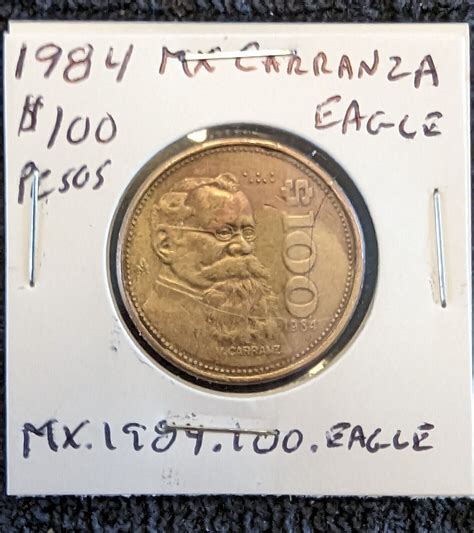 $100 pesos value in dollars.